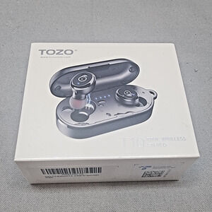 TOZO T10 Earbuds Bluetooth 5.3 Black - Sealed NIB